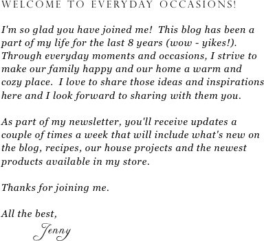 Welcome to Everyday Occasions! 